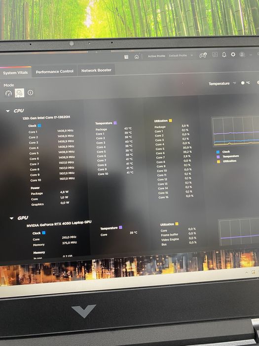 Геймърски лаптоп в гаранция! HP Victus i7-13620H/NVIDIA RTX 4050/16RAM