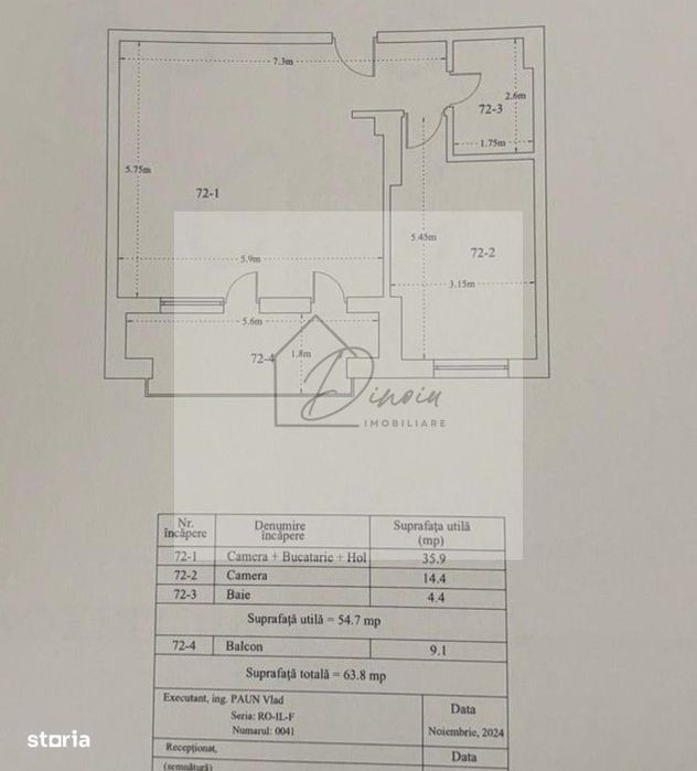 Apartament 2 camere Baicului I Quartz Residence I 2 parcari si boxa