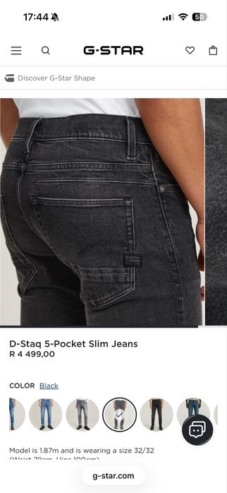 Blugi G-Star D-Staq 5-Pocket 33/30
