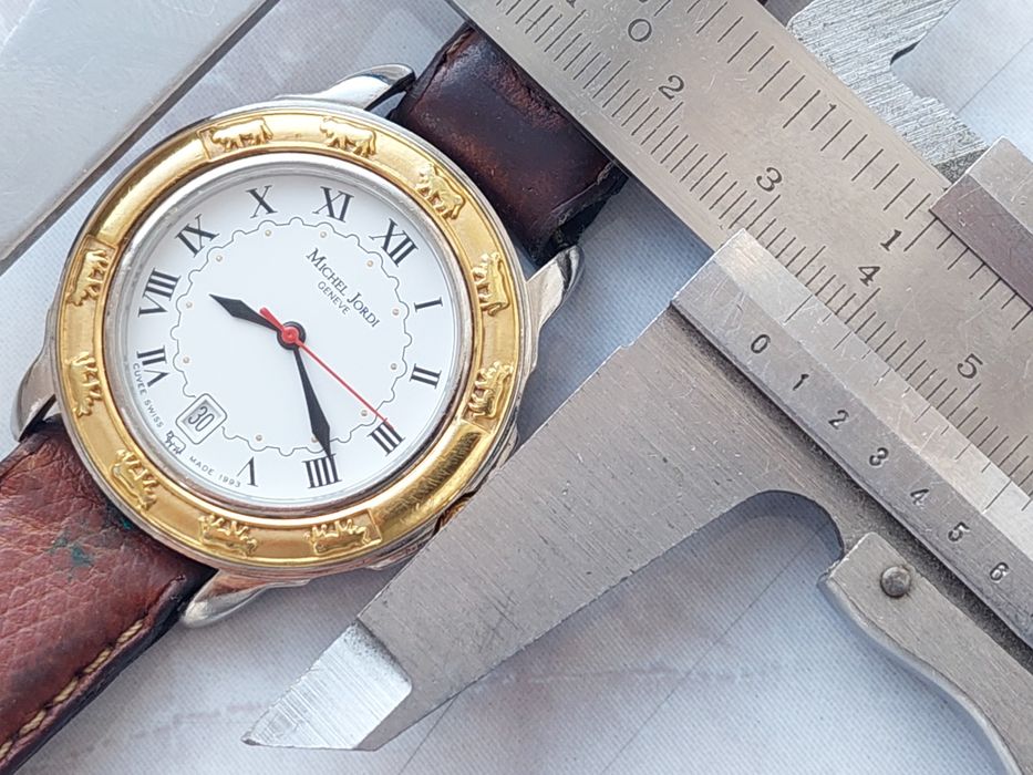 Ceas Michel Jordi quartz cu diam. de 37 mm fc, functional, colectie vi