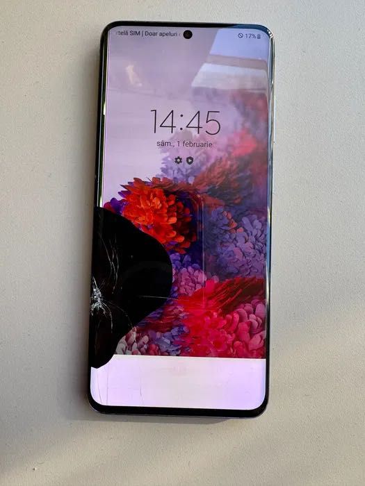 Samsung S20 pentru piese placa de baza camera