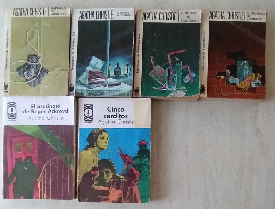 Стари книги на испански език, джобен формат.