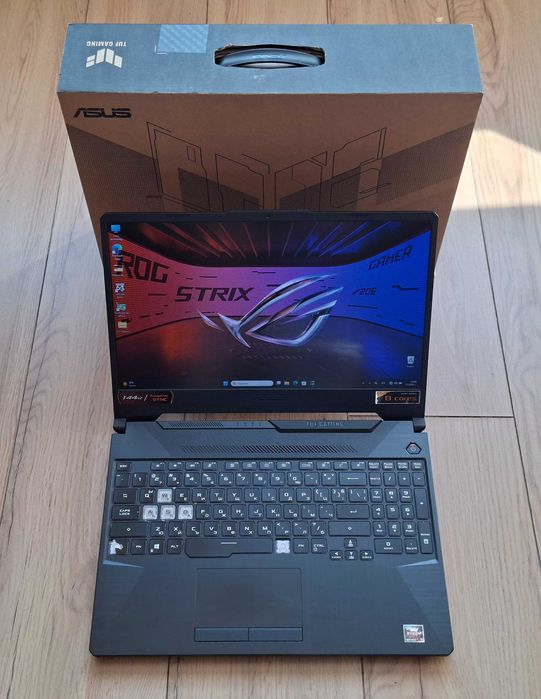 15.6' 144hz Asus TUF Ryzen 7 5800H/RTX 3060 6GB GDDR6/16GB/1TB SSD