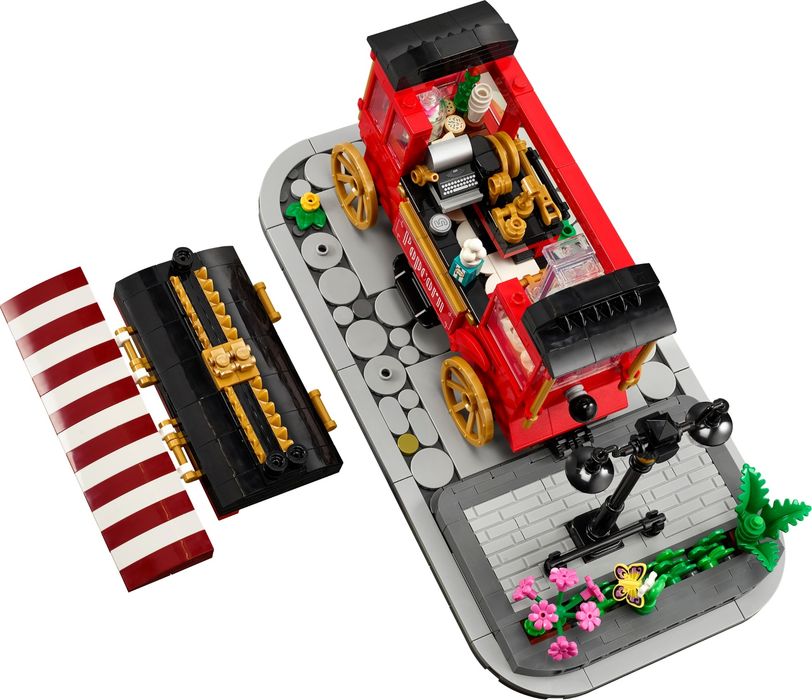 Lego 910052 Вагон за пуканки , Lego bricklink Popcorn Wagon