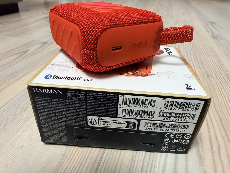 Boxa portabila JBL Go 4 rezistenta la apa, Bluetooth, compacta, NOU
