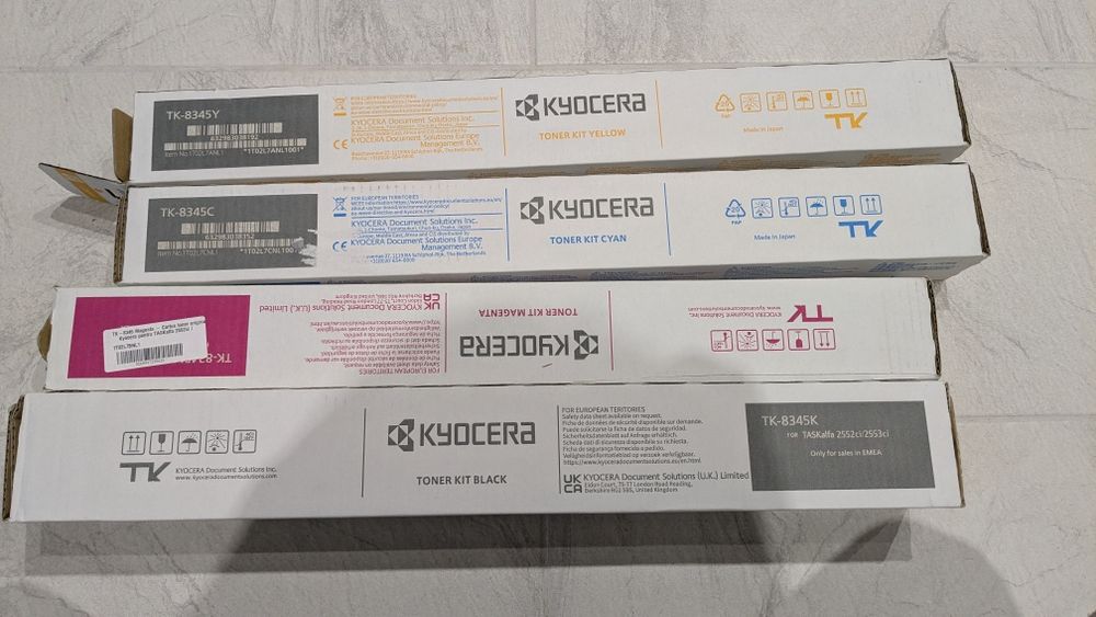 Set tonere originale Kyocera TK8345 noi