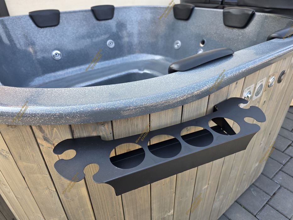 Piscina fibra de sticlă Ciubar patrat Jacuzzi Aeromasaj Hidromasaj