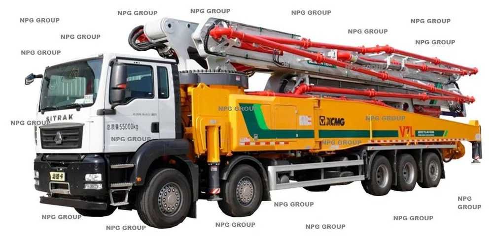 Автобетононасос 72м HB72V