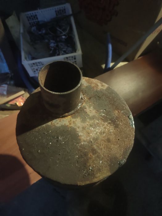 Буржуйка на отработке