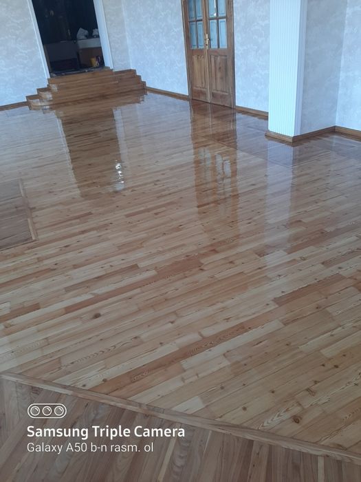 шлифовка пол паркет ламинат палубни пол