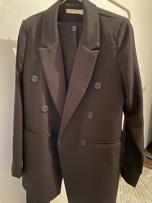 Черная костюмная двойка