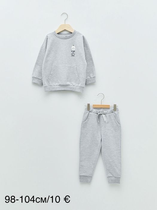 Нови комплекти пижами, блузи и панталони, 104,110,см