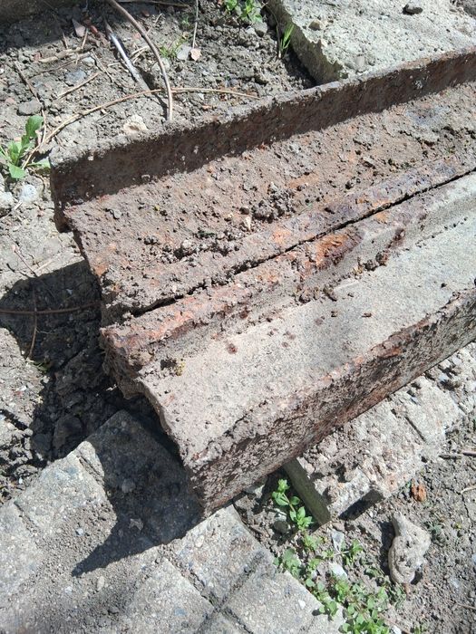 2х3 метра 2броя релси от влак Арматурно желязо  Ф8 Ф6 мм