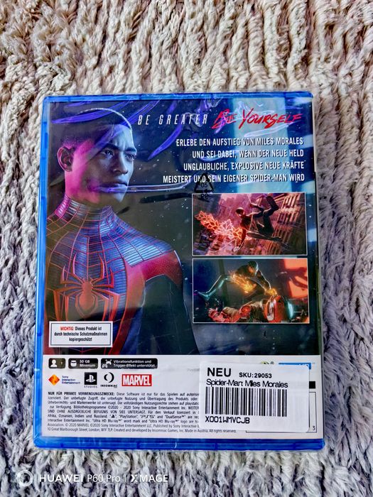 Spider Man - Miles Morales, Ps5 - sigilat