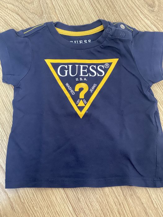 Tricou Tommy Hilfiger si tricou Guess 6-9 luni 74 cm