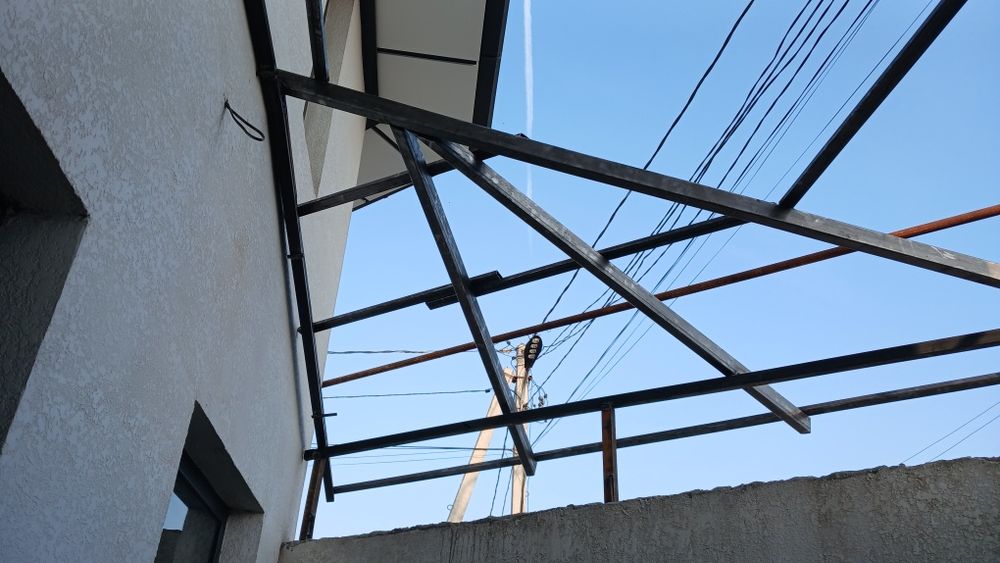 Том навес сварка ишлари