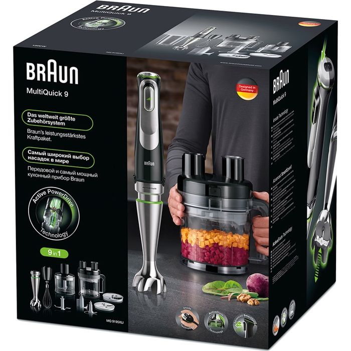 Погружной блендер Braun 9in1/гарантия/+доставка/ оригинал германия