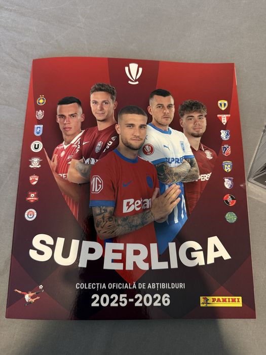 Panini Superliga Romaniei - lot de dubluri diferite 100 bucati