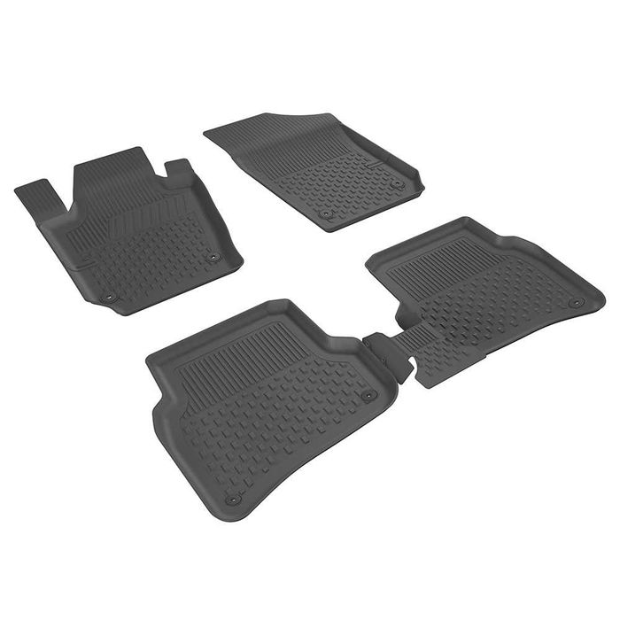 Гумени стелки за автомобил кола 4D за СЕАТ ИБИЗА 4 09-17