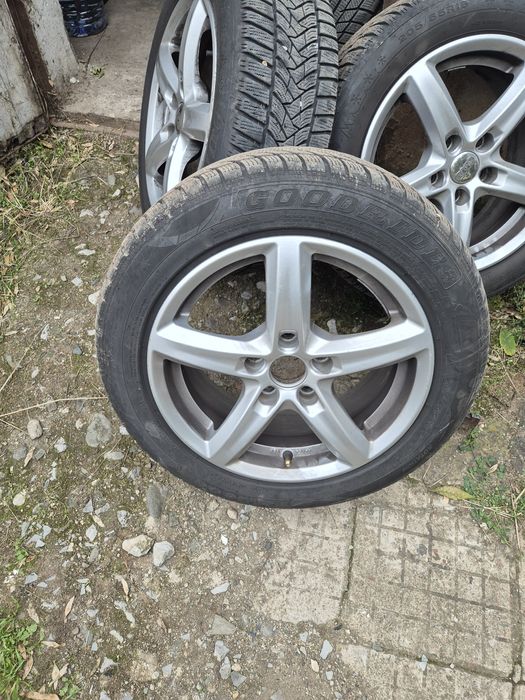 Джанти с зимни гуми 5×112