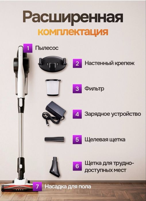 Продам беспроводной пылесос