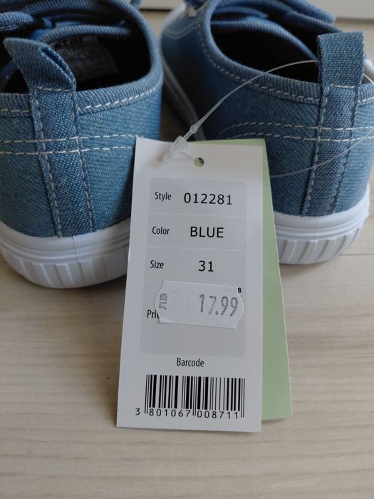 НОВИ Детски Гуменки MatStar BLUE, номер 31