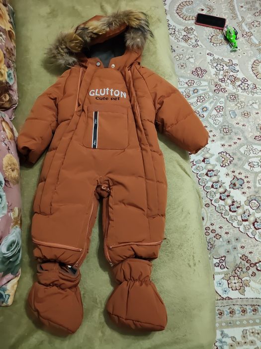 Детский зимний комбинезон