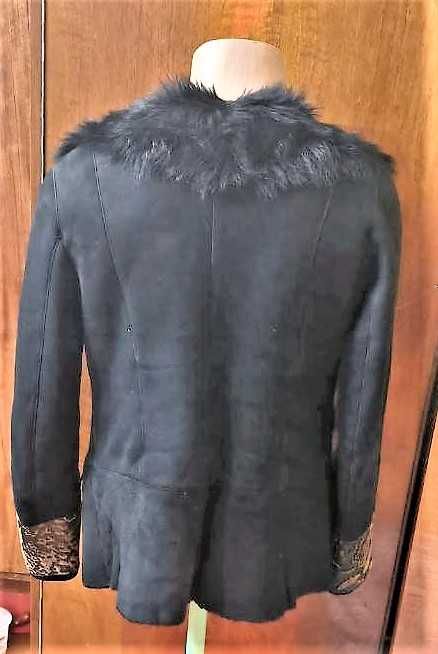 Куртка-дубленка женская из натуральной кожи