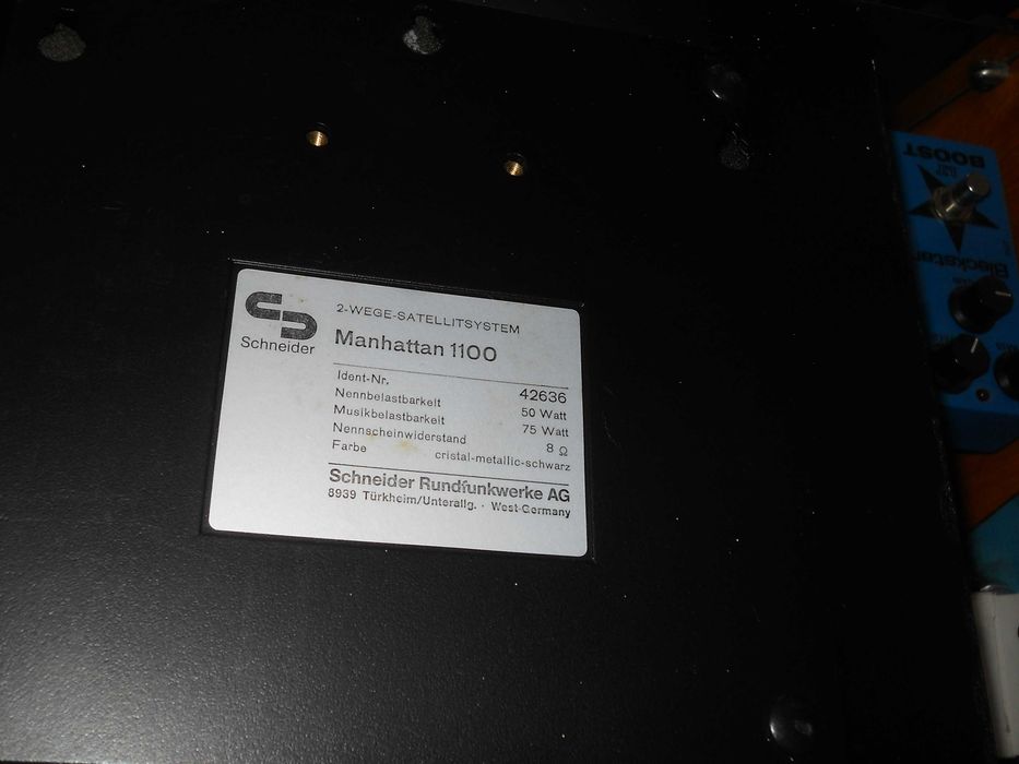 Unitate driver Visatone/Mc Farlow ST11/50s/Schneider 1100