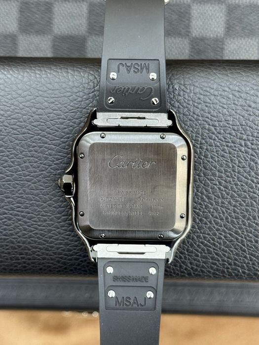 Cartier Santos Large Black