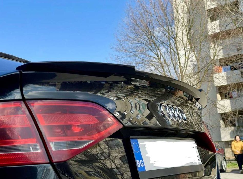 Спойлер за багажник Audi A4 B8 (2007-2011), ауди а4 б8, лип тунинг