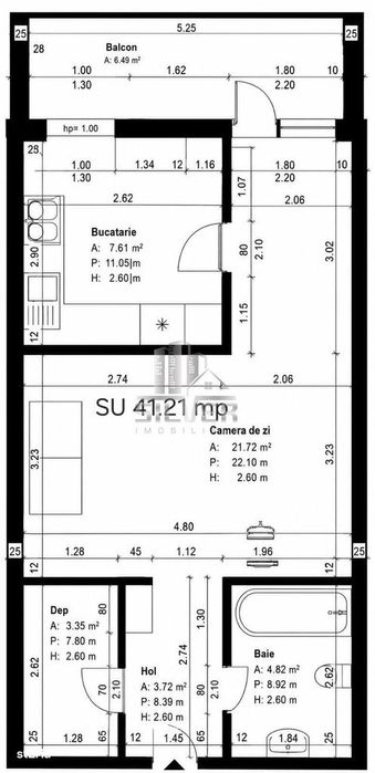 Apartamente cu o camera/40-44 mp/IMOBIL NZEB/TVA INCLUS — fotografia 3