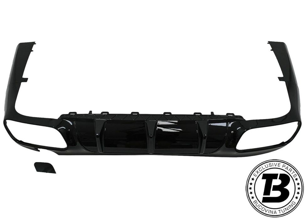 Difuzor Bara Spate cu Ornamente compatibil cu Mercedes CLS C257 63S Design