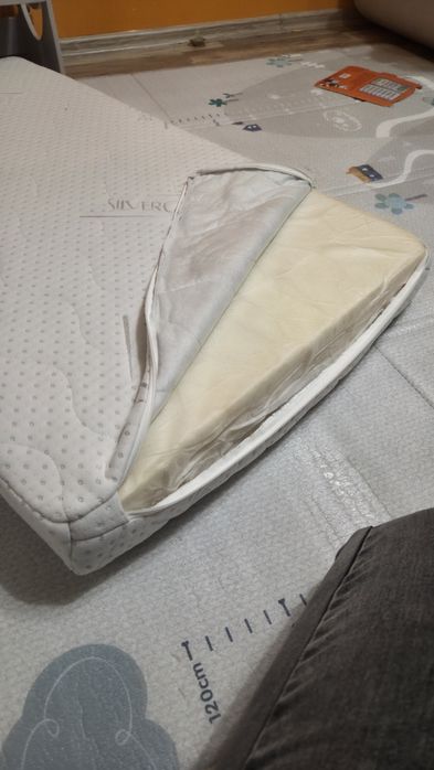 Двулицев Матрак 110х65 за детска кошарка