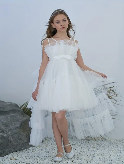 Белое платье для выпускных вечеров и свадеб ( есть варианты)