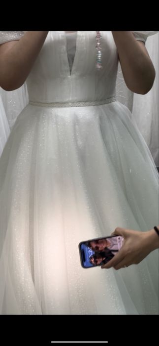 Продается/сатылады блестящее свадебное платье