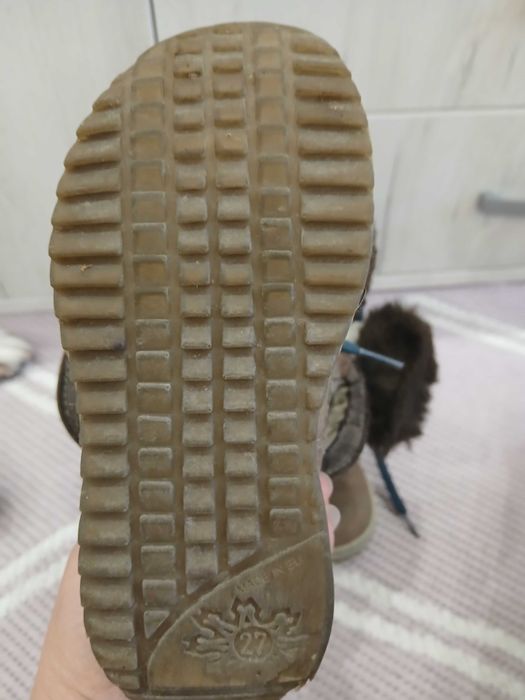 Детски ботуши от естествена кожа!