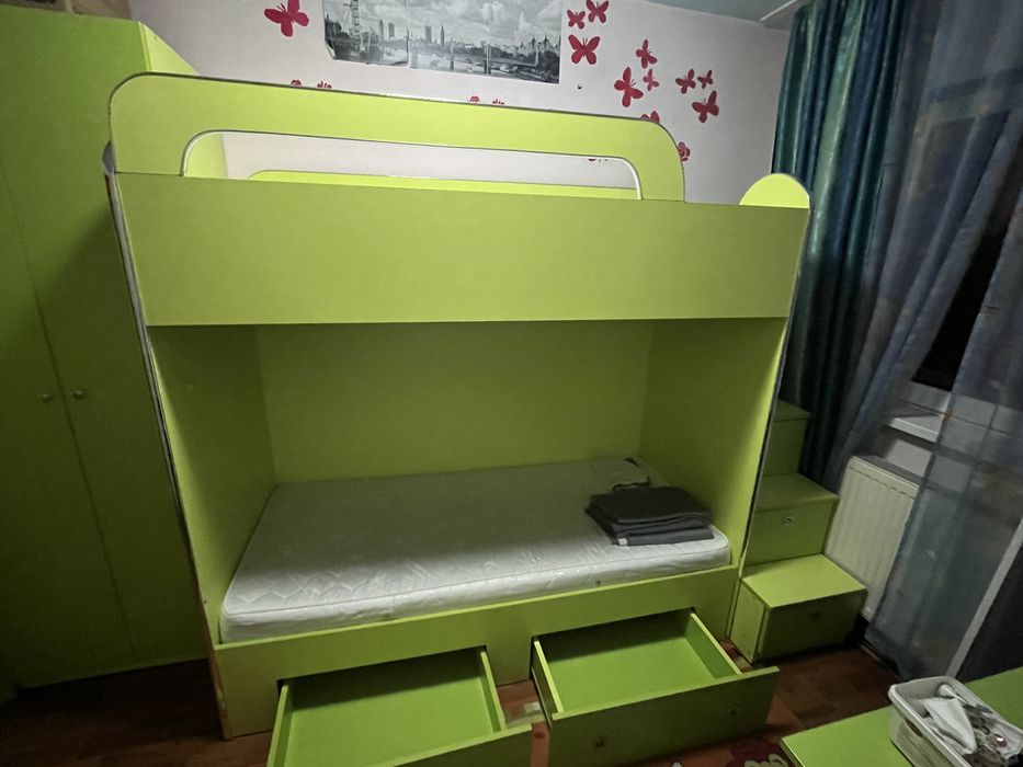 Mobilă completă pentru camera copiilor