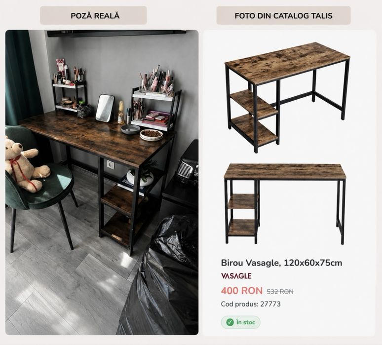 Mobila ikea / jysk / vasagle