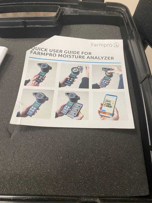 Електронен влагомер за измерване влажността на зърно и фуражи