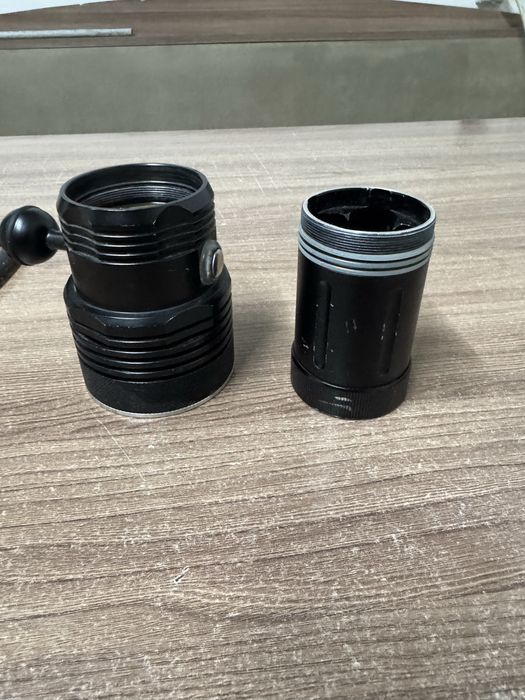 Фонарик для подводной рыбалки, охоты