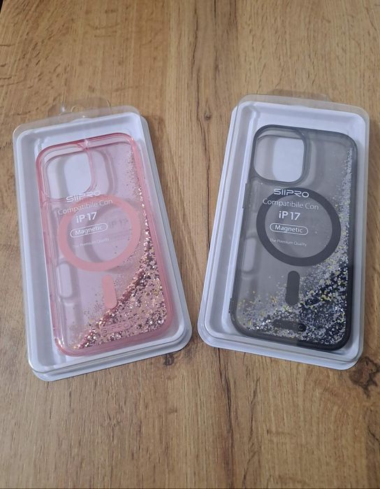 Силиконов кейсове за iphone 17 i 17 pro със безжично зареждане