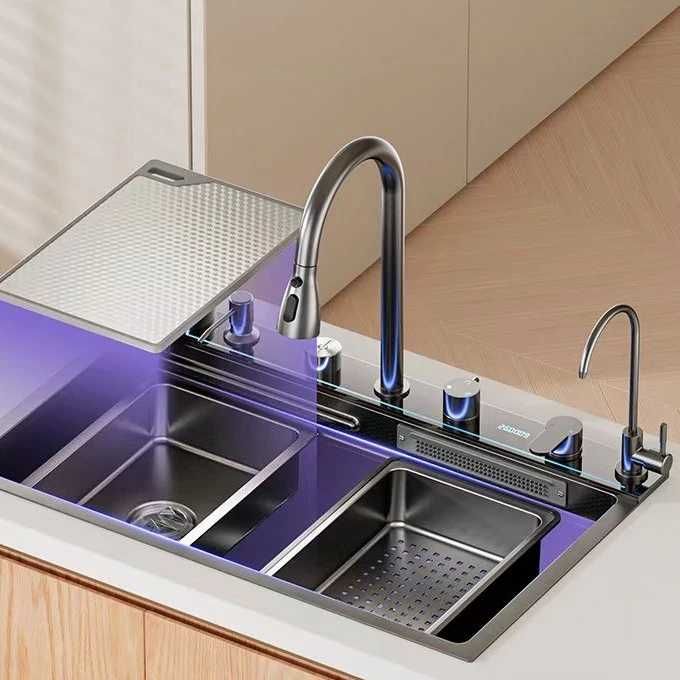 Мултифункционална кухненска мивка с опция за пълно персонализиране