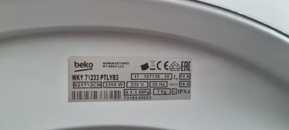 Masina de spalat Beko