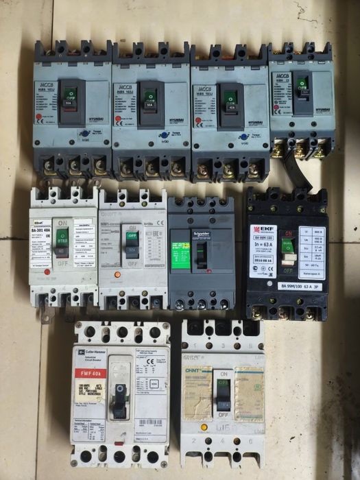 Автомат 400А ABB, IEK, КЭАЗ, LS