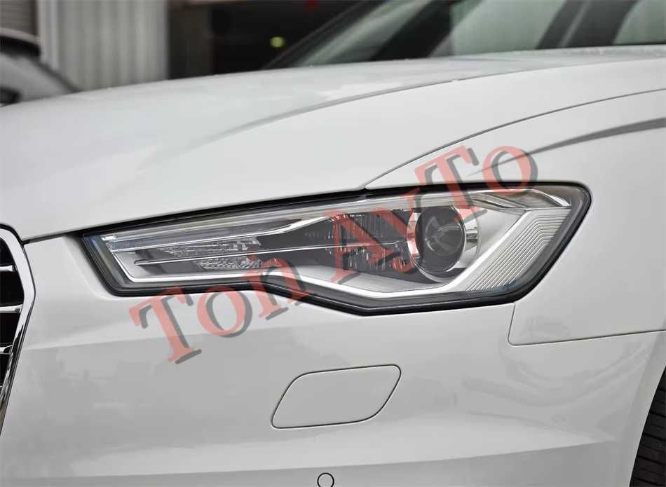Стъкла Капаци Фар Ауди А6 Audi A6 C7 Facelift 2015 – 2018 Bi - Xenon / LED Стъкла Фарове Капаци
