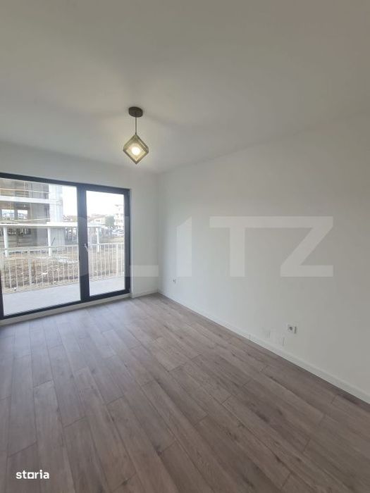 Apartament cu 3 camere, incalzire in pardoseala, terasa de 10 mp, zona