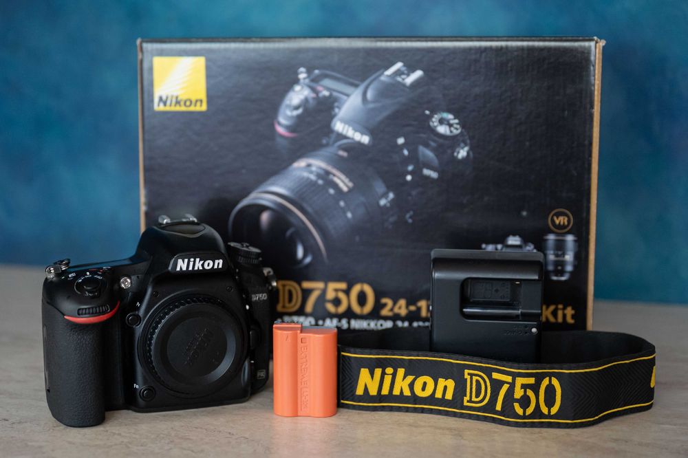 Nikon d750 - aparat foto full frame