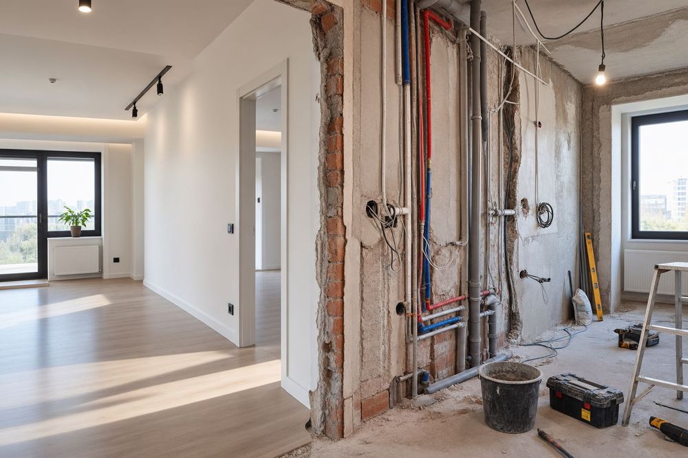 Renovare completă Apartament (instalații sanitare + electrice incluse)