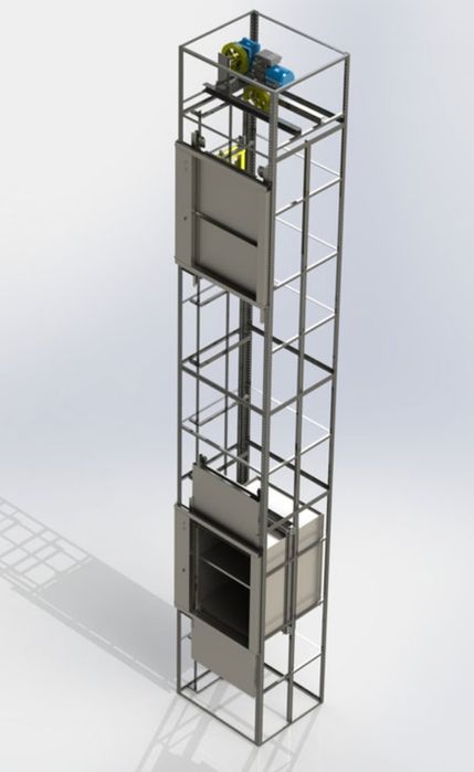 Кухонный сто килограммовый лифт